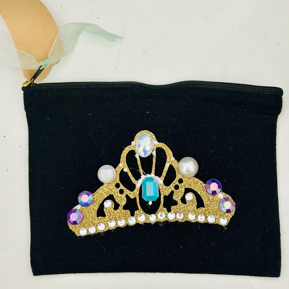 NWT handmade Ariel princess inspired pouch (7x5.5) LxW inch